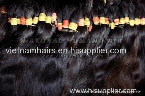 Natural color can be dye Human hair weaving