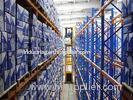 Adjustable heavy duty pallet storage racking system for industrial storage