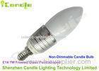 Light Angle 360 Led Bulb Candle Sharp Tip Shaped Epistar Chip Natural White CE ROHS