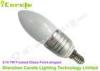 Frosted Glass Ra85 SMD 5630 7 w LED Candle Lamp For Home , E14 LED Light Bulb