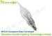 Transparent Glass High Lumen E14 Screw Led Bulb 5 Watt 360 Degree Ra85