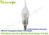 Energy Saving Transparent Dimmable Led Candle Bulbs 5W , E14 Led Lamp