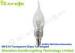 Energy Saving Transparent Dimmable Led Candle Bulbs 5W , E14 Led Lamp