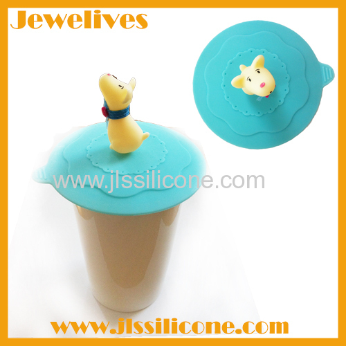 Silicone cup cover leakproof