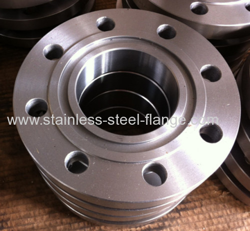 Tongue and groove slip on flange
