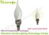 Frosted Glass 5w E14 Led Candle Bulbs For Indoor Lighting with Aluminum Heat Sink