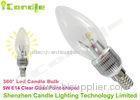 Energy Saving 360 Degree 5W Led Candle Lamp 50Hz - 60Hz , E14 Led Candle Bulb