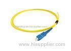 12core SC 3.0mm Optical Fiber Pigtail for Singlemode / Multimode Pigtail