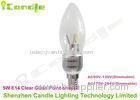 5 W AC / DC 12V High Lumen LED Bulb Candle For Chandelier Ra65 220 - 280Lm