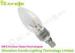 Transparent Cover Indoor Dimmable Led Candle Bulbs 5w Replace 40w Halogen