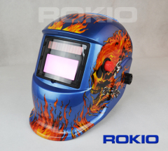 custom auto darkening welding helmt