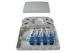 ABS Housing 4 Port Fiber Optic Distribution Box for Data communications networks