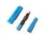 Multimode SC fiber optic cable connectors with Polished Fiber Ferrule