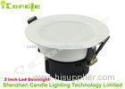 3 Watt 2 Inch Recessed Cree Led Bathroom Downlights SMD2835 CE ROHS