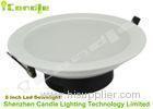 Cool White 12 watt 155mm Dimmable Led Downlights 6 inch Ip44 , 50000 Hours