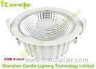 Rotatable Cob 8 Inch Led Downlight Cree Ip44 , 15w Led Down Light CE ROHS