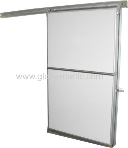 light type freezer sliding doors for walk-in freezer