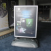 Outdoor waterproof lighting poster stand