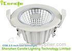 High Efficiency 2.5 Inch Cree Led Downlights 3w Natural White 2700k - 6500k
