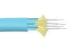 Indoor distribution 2.0mm OM3 Fiber Optic Cable with Aqua Jacket