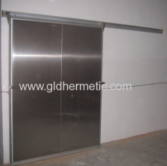 Stainless steel freezer sliding doors for cold rooms