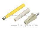 CATV Simplex Multimode LC optical fiber connector Beige Housing