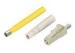 CATV Simplex Multimode LC optical fiber connector Beige Housing