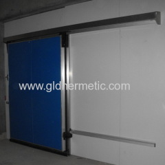 middle type freezer sliding doors for cold storages