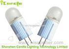 Cree / Epistar Chip G4 LED Bulb Cool White 25000 Hours In Car ,Transparent Diffuser Ra95