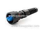 APC ODLC duplex Fiber Optic Connector with UPC Polishing / Black Boot