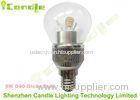 5W E14 Transparent Glass 360 Led Globe Bulb , Aluminum Housing 50000h Day White