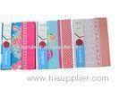 white paper notebook Elastic Closure Notebook