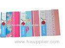 white paper notebook Elastic Closure Notebook