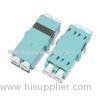 Aqua Housing Simplex OM3 SC Fiber Optic Adapter for Multimode Fiber