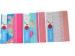 Sewn construction Glossy finish Trifold Case Bound Journal for daily writing