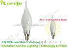 12v / 24v 3 Watt E14 Screw Led Candle Bulb Dim Warm White 2700 - 3300K