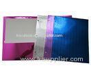 Colorful 2 Pockets Paper Portfolio Folder / recycled paper folder With Laser Film