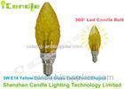 Led 3w Viewing Angle 360 Led Bulb Yellow Diamond Glass Twist Shaped 3000k 4000k