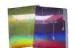 School Hologram Laser Film finish Durable Paper Pocket Folder Customized