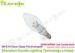 2400k 3 Watt Led Candle Bulb E14 Point Shaped Clear Glass 270lm 50000H CE