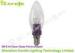 Violet Aluminum E14 Led Candle Bulb 360 Beam Angle 3w Ra90 Ac110V