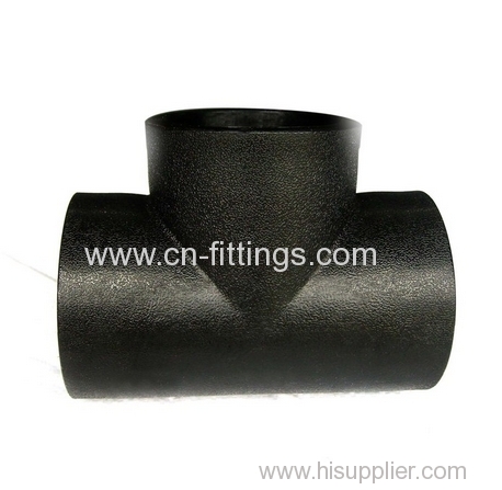 hdpe socket equal tee pipe fittings