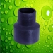 hdpe butt socket reducing coupling fittings