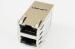 2 x 1 Double Port Female RJ45 Modular Jack / POE Connector For SDH RM3-138A9V1F