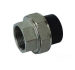 hdpe socket female union with brass insert fittings