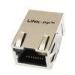 Low Profile Metal RJ45 Single Port 100Base-T With Top Entry SI-50158-F