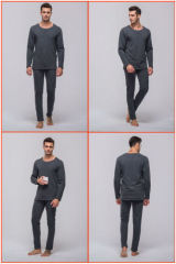 NEW 2014 long johns fashion wholesale man thermal underwear With Electric Heated System Warm OUBOHK