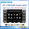 ZESTECH double din car stereo for Toyota Tundra 2014 auto stereos with Gps navigation all in one dvd sat nav