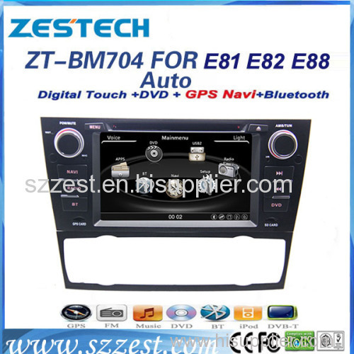 ZESTECH 2 din touch screen gps car radio for BMW E90 E91 E92 E93 automatic air conditioner + heated seat