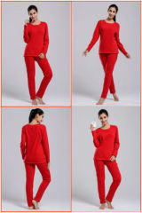 Womens Sexy Thermal Underwear With Battery Heating System Electric Heating Clothing Warm OUBOHK